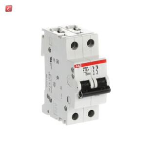 ABB2CDS282001R0427 / S202P-K10 Sicherungsautomat K-Char., 25 kA, 10 A, 2P / EAN 4016779592529