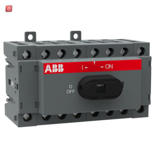 ABB1SCA104836R1001 / OT16F8 Lasttrennschalter 8-polig 16A m. schwarzem Knebelgriff / EAN 6417019389806
