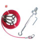 ABB2TLA050210R0730 / LS WIRE KIT 100 Seilzugset 100 m Seil, 37 x Augenschrauben / EAN 7350024467215
