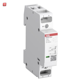 ABB1SBE122111R0620 / EN20-20N-06 Installationsschütz 20 A, 2S/0Ö, 230 V AC/DC / EAN 3471523007581