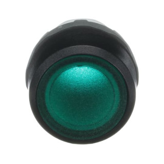 ABB1SFA611101R1102 / MP2-11G Leuchtdrucktaster-Vorsatz grün, flach-verrastend, Frontring / EAN 7320500266717