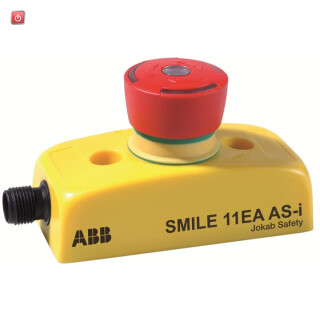 ABB2TLA030052R0000 / SMILE 11EA AS-I Not-Halt-Taster mit integriertem Sicherheitsknoten / EAN 7350024460544