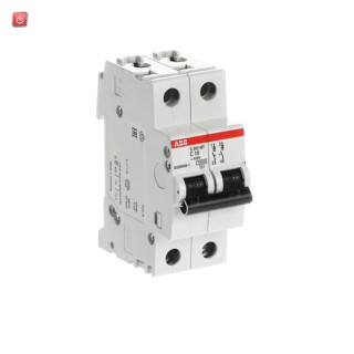 ABB2CDS272006R0104 / S202MT-C10 Sicherungsautomat C-Char., 10 kA, 10 A, 2P / EAN 4016779767453