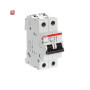 ABB2CDS272006R0104 / S202MT-C10 Sicherungsautomat C-Char., 10 kA, 10 A, 2P / EAN 4016779767453