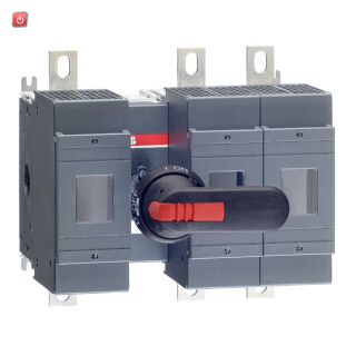 ABB1SCA022753R3800 / OS400D12P Lasttrennschalter f. Sich. 3-polig 400A m. Griff u. Welle / EAN 6417019245010