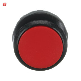 ABB1SFA611100R1001 / MP1-10R Drucktaster-Vorsatz rot, flach-tastend, Frontring / EAN 7320500260975