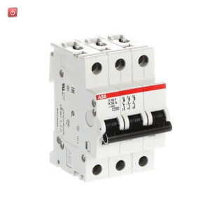 ABB2CDS283001R0577 / S203P-K50 Sicherungsautomat K-Char., 15 kA, 50 A, 3P / EAN 4016779592796