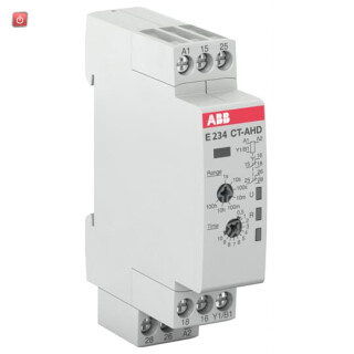 ABB1SVR500110R0100 / CT-AHD.22 Zeitrelais, rückfallverzögert 2We, 24-48VDC, 24-240VAC / EAN 4016779657686