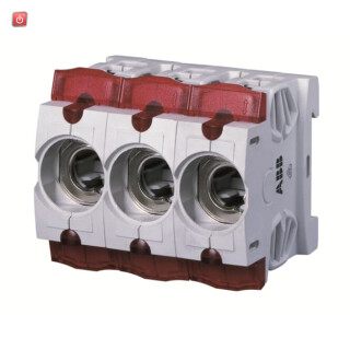 ABB2CDE113001R1902 / ISS16/3 Sicherungssockel D0,3P.,16A / EAN 4016779655804