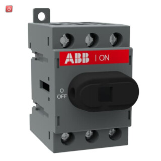 ABB1SCA104902R1001 / OT40F3 Lasttrennschalter 3-polig 40A m. schwarzem Knebelgriff / EAN 6417019390451
