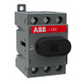 ABB1SCA104902R1001 / OT40F3 Lasttrennschalter 3-polig 40A m. schwarzem Knebelgriff / EAN 6417019390451
