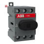 ABB1SCA104902R1001 / OT40F3 Lasttrennschalter 3-polig 40A m. schwarzem Knebelgriff / EAN 6417019390451