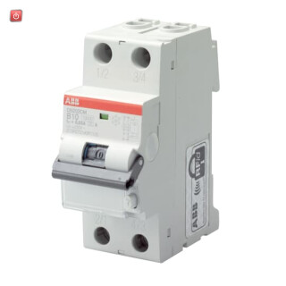 ABB2CSR272140R1105 / DS202CMA-B10/0,03 FI/LS-Schalter 10kA, 2P, Typ A, B 10, 30mA / EAN 8012542118251