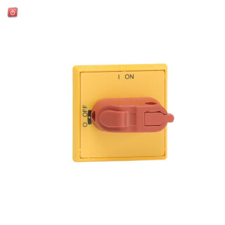 ABB1SCA105325R1001 / OHYS3AH Selektorgriff I-0/ON-OFF rot-gelb Wellen-ø 6mm IP54 für Lasttr / EAN 6417019412450
