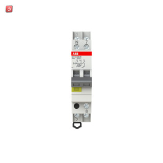 ABB2CCA703111R0001 / E211X-25-20 Ausschalter mit gelber LED 230V 25A 2S 250VAC / EAN 7612270938919