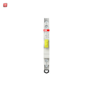 ABB2CCA703153R0001 / E215-16-11E Taster Gelb 16A 1S+1Ö 250VAC / EAN 7612270938841