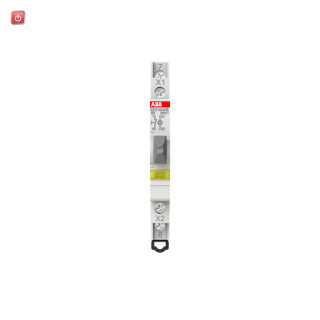ABB2CCA703253R0001 / E217-16-01ELeuchttaster Gelb 16A 1Ö 250VAC mit LED 115-250VAC / EAN 7612270939114