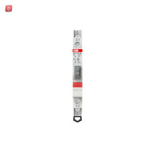 ABB2CCA703161R0001 / E217-16-10C Leuchttaster Rot 16A 1S 250VAC mit LED 115-250VAC / EAN 7612270938995