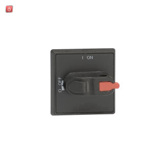 ABB1SCA105234R1001 / OHBS3AH Selektorgriff 0 OFF-1 ON schwarz Wellen-ø 6mm IP54 für Lasttre / EAN 6417019411682