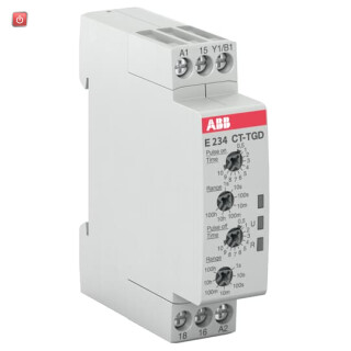 ABB1SVR500160R0000 / CT-TGD.12 Zeitrelais, taktgebend 1We, 24-240VAC, 24-48VDC / EAN 4013614350696