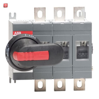 ABB1SCA022710R0100 / OT250E03P Lasttrennschalter 3-polig 250A m. Griff u. Welle / EAN 6417019225944