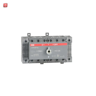 ABB1SCA105369R1001 / OT63F4C Lastumschalter 4-polig 63A o. Griff u. Welle / EAN 6417019393131