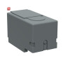 ABB1SCA022731R8310 / OTS250G1S/3 Klemmenabdeckung Schnappbefestigung grauer Kunststoff / EAN 6417019237039