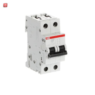 ABB2CDS272001R0407 / S202M-K8 Sicherungsautomat K-Char., 10 kA, 8 A, 2P / EAN 4016779600675