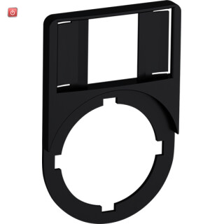 ABB1SFA616920R8120 / KA1-8120 Beschriftungsschild-Halter Kunststoff schwarz f.CombiLine-Mod / EAN 7320500558324