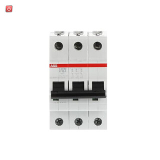 ABB2CDS273001R0467 / S203M-K16 Sicherungsautomat K-Char., 10 kA, 16 A, 3P / EAN 4016779601245