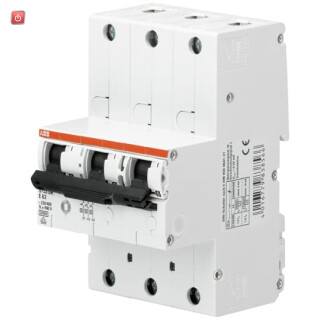 ABB2CDH783001R0202 / S753DR-E 20 sel. Haupt-LS SHU E-Char.,25kA,20A,3P / EAN 4016779838436