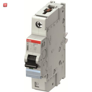 ABB2CCS551001R0164 / S401E-C16 Leitungsschutzschalter C,16A,6kA,1P,steckbar / EAN 7612270101146