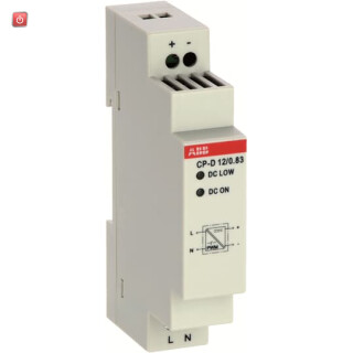 ABB1SVR427041R1000 / CP-D 12/0.83 Netzteil In: 100-240VAC Out: 12VDC/0.83A / EAN 4016779661201