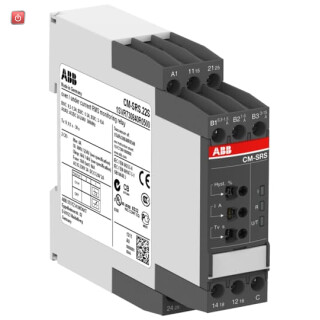 ABB1SVR730840R0500 / CM-SRS.22S Stromüberwachungsrelais 2We,B-C=0,3-15A RMS, 24-240VAC/DC / EAN 4016779852258