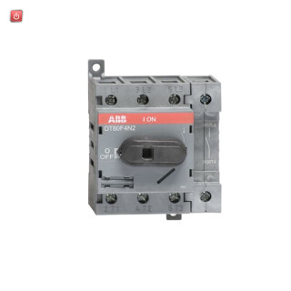 ABB1SCA105413R1001 / OT80F4N2 Lasttrennschalter 4-polig 80A m. schwarzem Knebelgriff / EAN 6417019393483