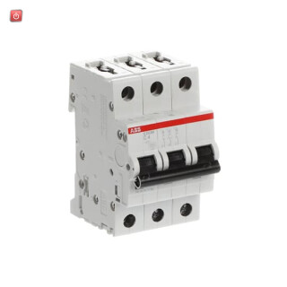 ABB2CDS273001R0044 / S203M-C4 Sicherungsautomat C-Char., 10 kA, 4 A, 3P / EAN 4016779550406