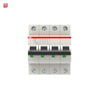 ABB2CDS274001R0165 / S204M-B16 Sicherungsautomat B-Char., 10 kA, 16 A, 4P / EAN 4016779549851