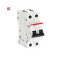 ABB2CDS271103R0024 / S201M-C2NA Sicherungsautomat C-Char., 10 kA, 2 A, 1P+NA / EAN 4016779550086