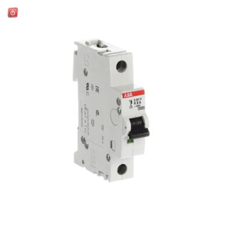 ABB2CDS281001R0407 / S201P-K8 Sicherungsautomat K-Char., 25 kA, 8 A, 1P / EAN 4016779592314
