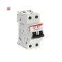 ABB2CDS282001R0377 / S202P-K6 Sicherungsautomat K-Char., 25 kA, 6 A, 2P / EAN 4016779592505