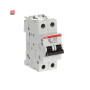 ABB2CDS282001R0607 / S202P-K63 Sicherungsautomat K-Char., 15 kA, 63 A, 2P / EAN 4016779592604