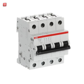 ABB2CDS253103R0204 / S203-C20NA Sicherungsautomat C-Char., 6 kA, 20 A, 3P+NA / EAN 4016779532488