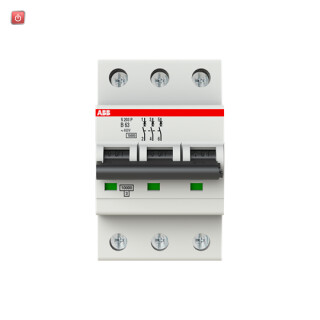 ABB2CDS283001R0635 / S203P-B63 Sicherungsautomat B-Char., 15 kA, 63 A, 3P / EAN 4016779589864