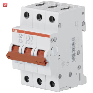 ABB2CDD283101R0063 / SD203/63 Lasttrennschalter 3P, 63A / EAN 4016779904230