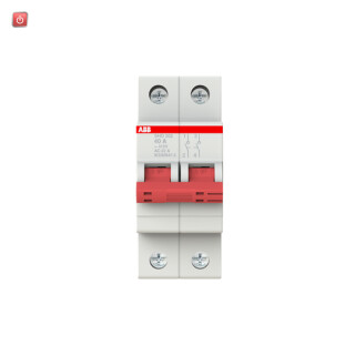 ABB2CDD272111R0040 / SHD202/40 Lasttrennschalter 2P, 40A / EAN 4016779904391