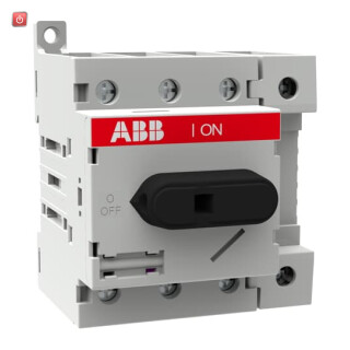 ABB1SCA022530R6400 / OT63ML4 Lasttrennschalter 4-polig 63A m. schwarzem Knebelgriff / EAN 6417019168852