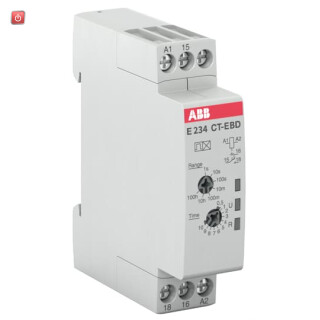 ABB1SVR500150R0000 / CT-EBD.12 Zeitrelais, blinkend 1 WE, 24-240 VAC, 24-48 VDC / EAN 4013614350689