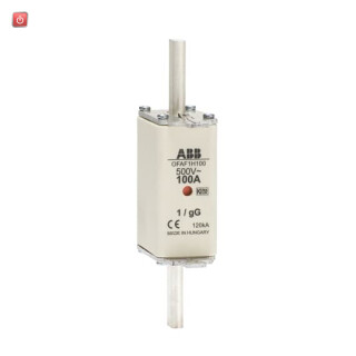 ABB1SCA022627R4650 / OFAF1H250 NH-Sicherung NH 1 250A 500V GG / EAN 6417019205861