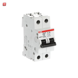 ABB2CDS272006R0407 / S202MT-K8 Sicherungsautomat K-Char., 10 kA, 8 A, 2P / EAN 4016779767668