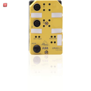 ABB2TLA020072R0300 / URAX-C1 AS-i Safe Eingangsmodul für Kontakte, 2 NO oder 1 NO + 1 NC / EAN 7320500410721